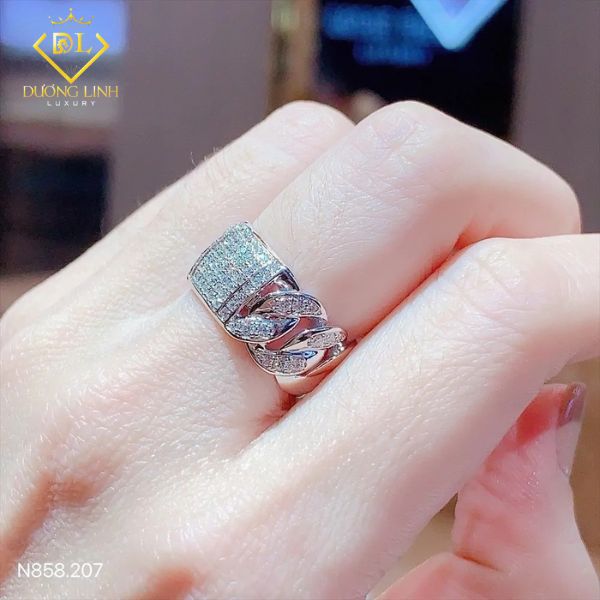 Nhẫn Kết Kim Cương – N858.207